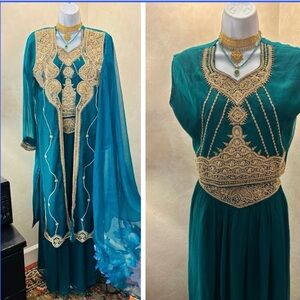Pakistani zari! House of fashion! Sharara M sz 38